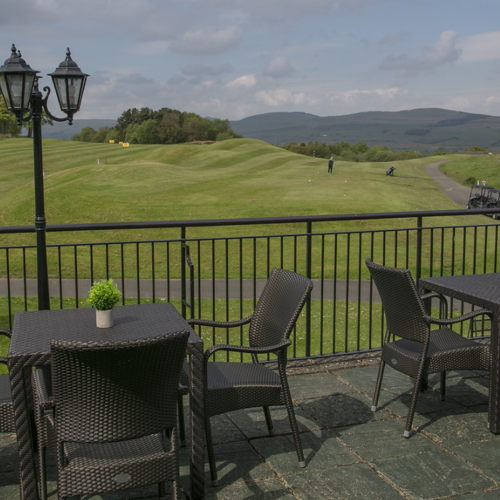 <p>VIEWS OF THE GOLF COURSE</p>