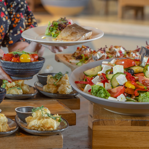 <p>FRENCH & GREEK LUNCH MENUS</p>